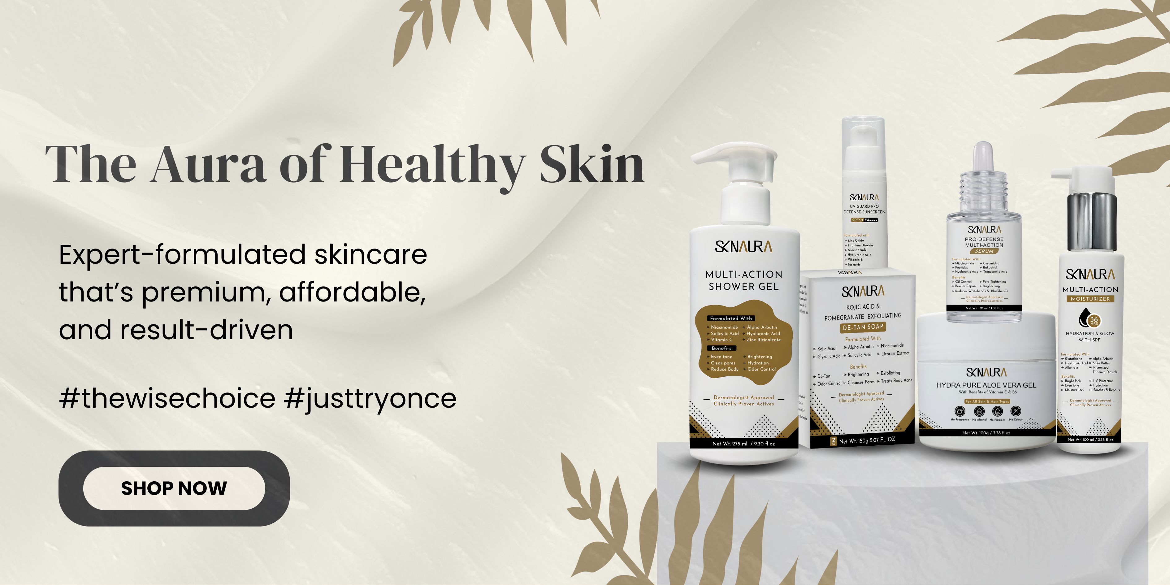 SKNAURA Skincare Brand