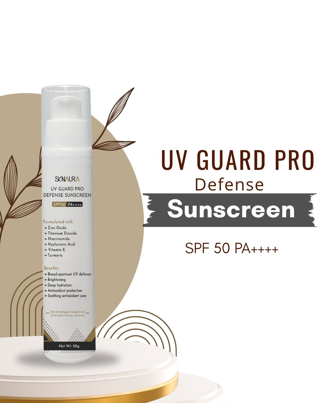 UV Guard Pro Defense Sunscreen SPF 50 PA++++